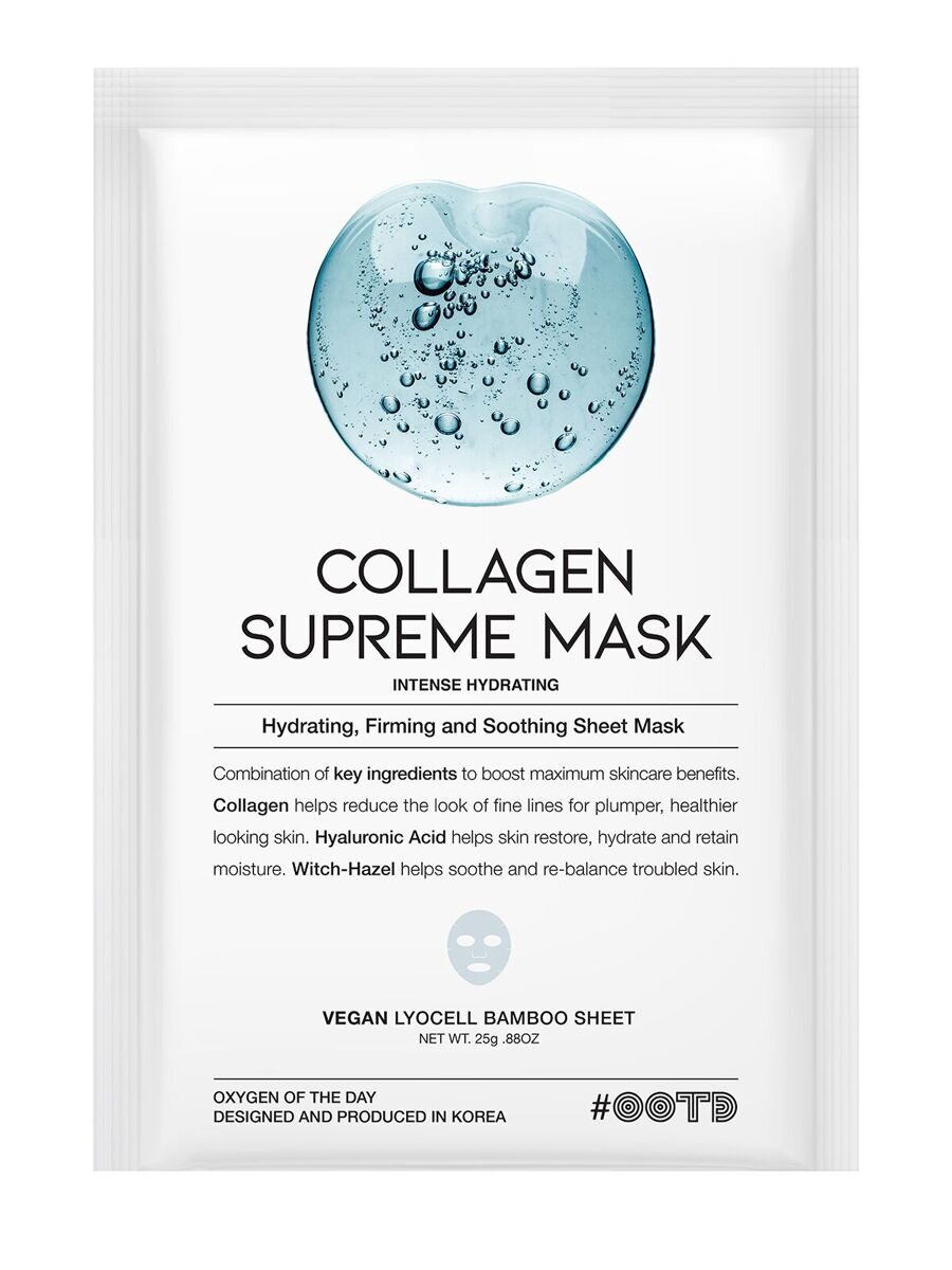 Тканевая маска с коллагеном #OOTD Collagen Supreme Mask, 10 шт