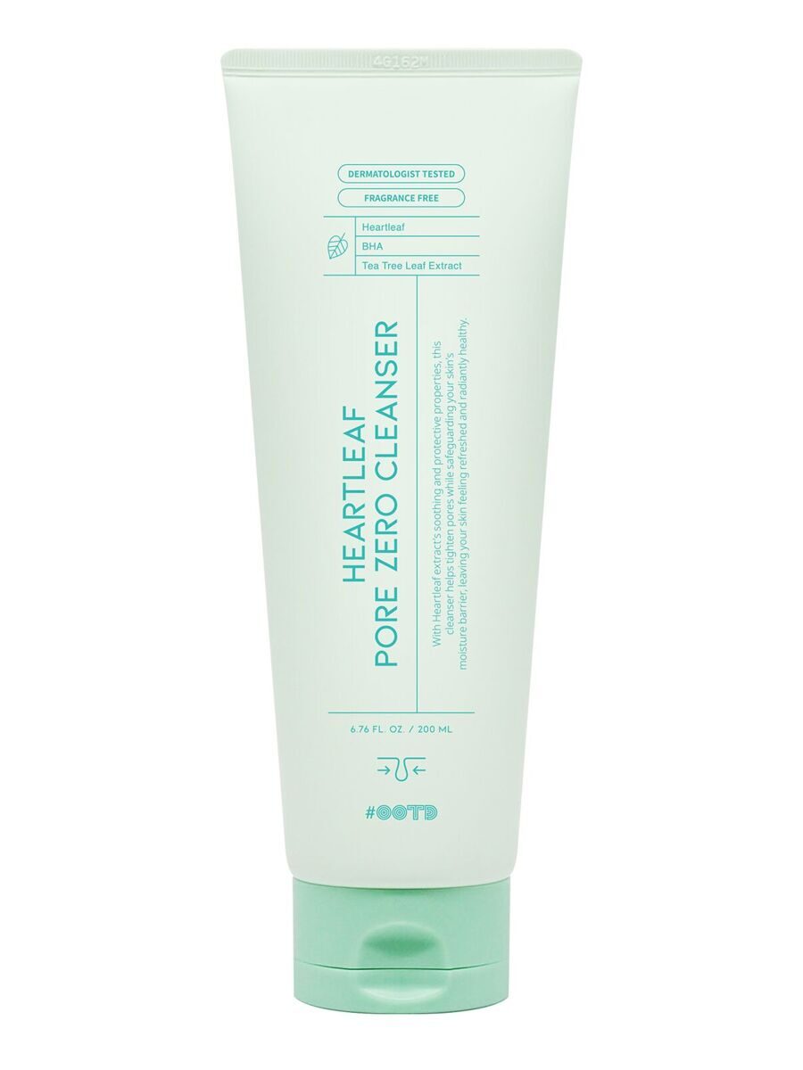 Пенка для проблемной и жирной кожи #OOTD Heartleaf Pore Zero Cleanser, 200 мл