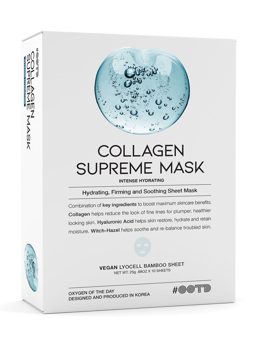 Тканевая маска с коллагеном #OOTD Collagen Supreme Mask, 10 шт